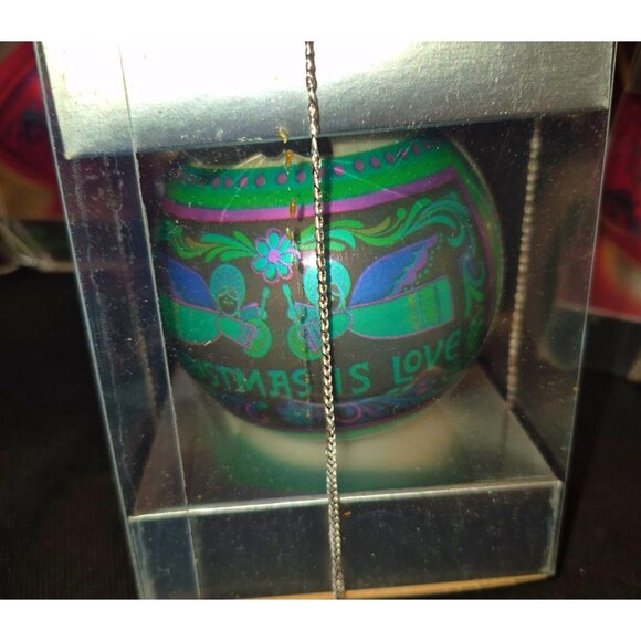 Set Of 3 Vintage Hallmark Mid Mod Tree Trimmer Christmas Ornaments In Box With R - Picture 7 of 15